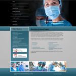 Medical Website Home Page