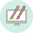Clinic Website Design Icon