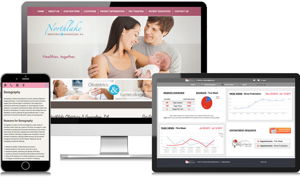 Medical Website Example